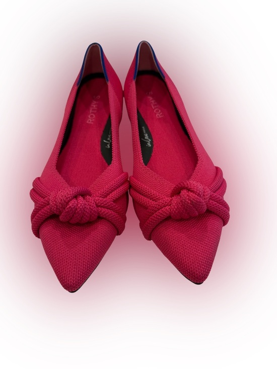 Rothy's Shoes - Rothy's Women’s Flats The Knot Point II Starfish Pink “In Love Sole” Sz 9 NEW